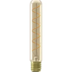 Calex LED buislamp - T32x185 - goudkleur - E27 - 2,5W - 136LM - dimbaar