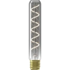 Lichtbronnen-Calex LED buislamp - T32x185 - titaniumkleur - E27 - 4W - 136LM - dimbaar