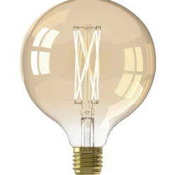 Lichtbronnen-Calex LED globe - G125 - goudkleur - E27 - 4,5W - 470lm - dimbaar