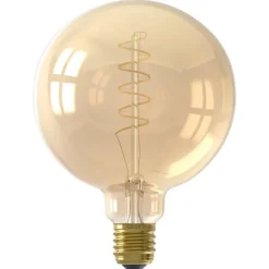 Lichtbronnen-Calex LED globe - G125 - goudkleur - E27 - 5,5W - 470LM - dimbaar