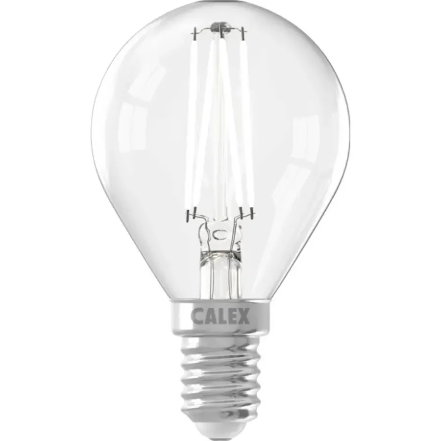 Lichtbronnen-Calex LED kogellamp - helder - E14 - 4,5W - 470LM - dimbaar