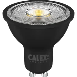 Calex LED reflectorlamp - zwart - GU10 - 400LM - dimbaar