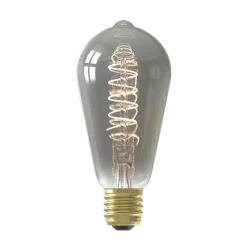 Lichtbronnen-Calex LED rustieklamp - titaniumkleur - E27 - 4W - 136Lm - dimbaar