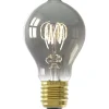 Calex LED standaardlamp - titaniumkleur - E27 - 4W - 136LM - dimbaar