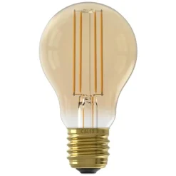 Lichtbronnen-Calex , LED standaardlamp - goudkleur - E27 - 7.5W