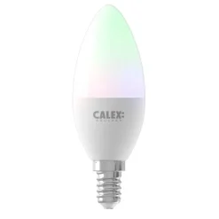 Slimme Led Lichtbronnen-Calex Smart LED-kaarslamp RGB - wit - 5W