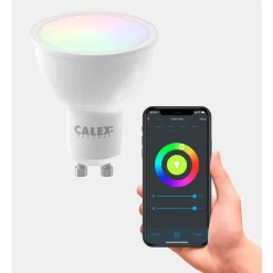 Slimme Led Lichtbronnen-Calex Smart LED-reflectorlamp RGB - wit - 5W