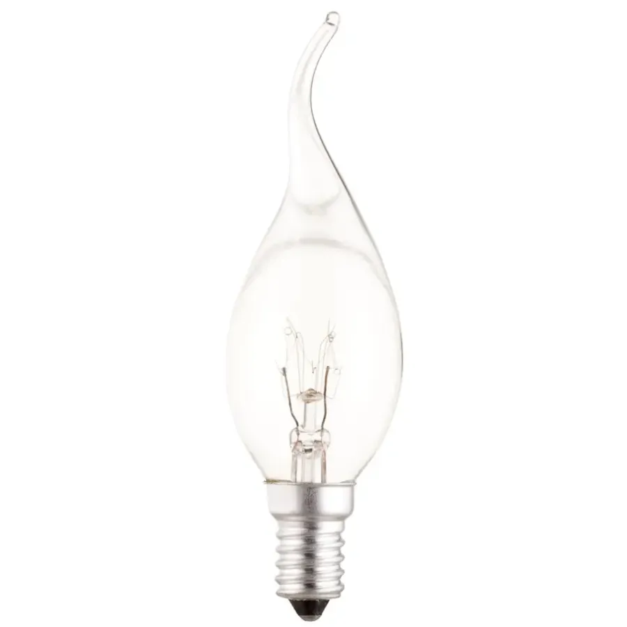 Calex tip kaarslamp - helder - E14 - 10W - 55LM
