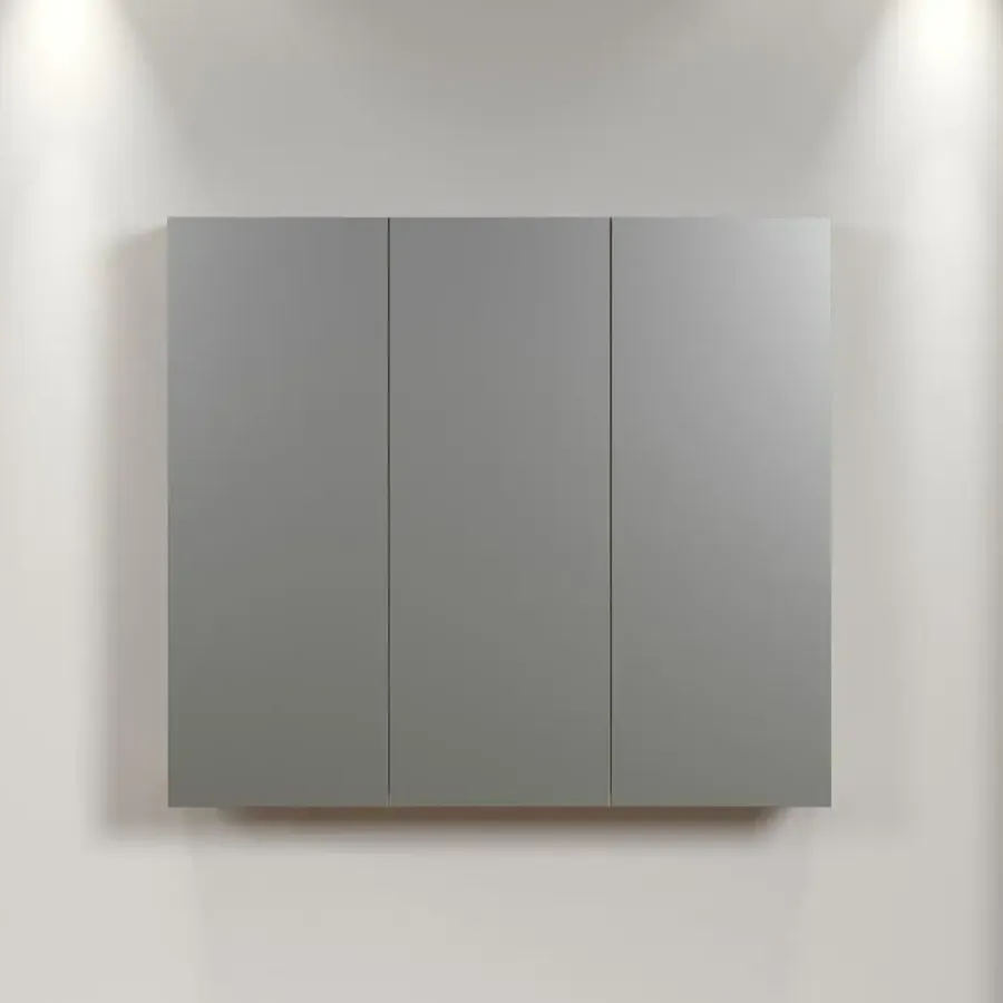 Spiegelkasten-Calicosy - Badkamerkast met spiegel PUREBLISS - 20x90x80 cm