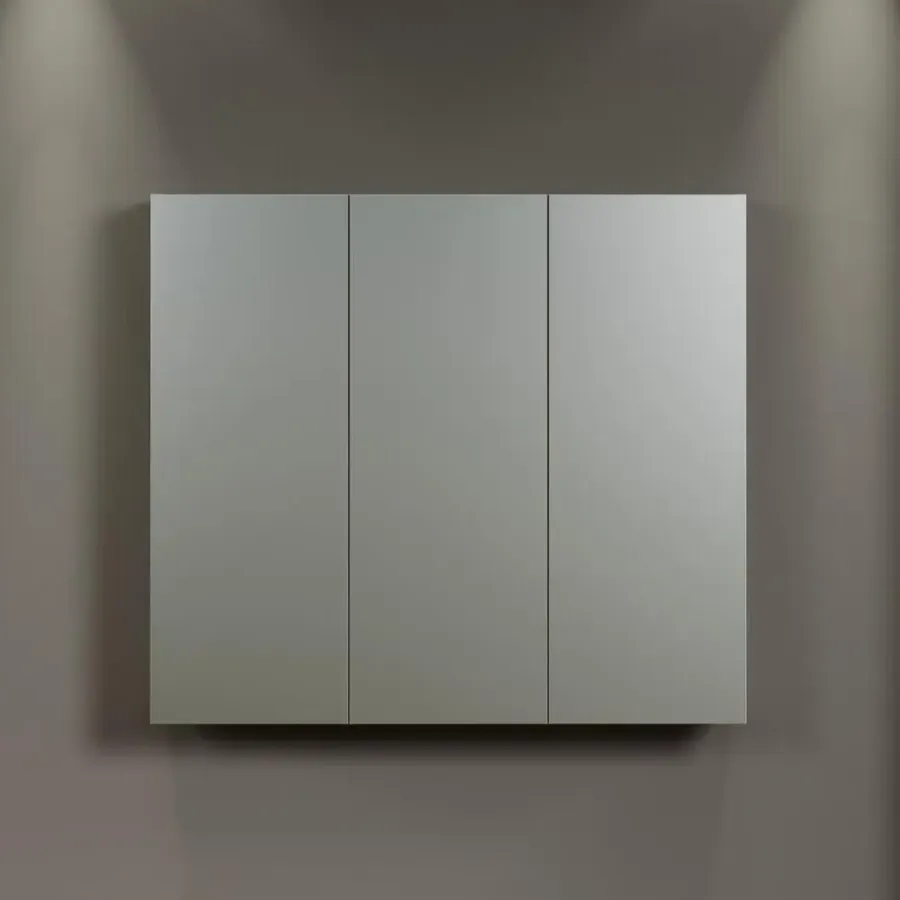 Spiegelkasten-Calicosy - Badkamerkast met spiegel PUREBLISS - 20x90x80 cm