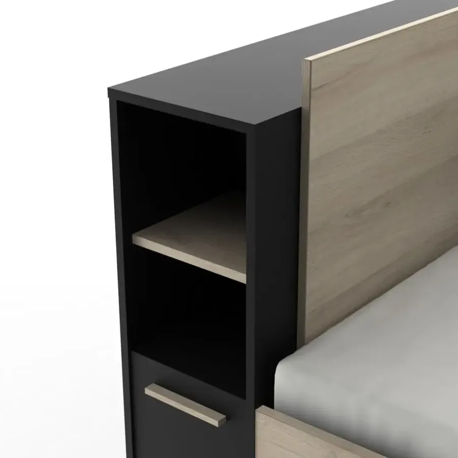 1-Persoons Bedden-CBA CALICOSY - Bed LIFE - - 87,7x119,2x229,4 cm