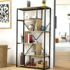 Calicosy - Boekenkast - 160x84x34 cm