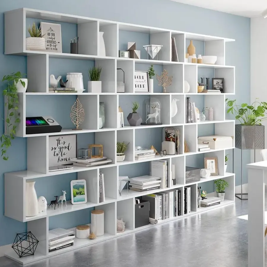 Boekenkasten|Boekenkasten-Calicosy - Boekenkast ATHENA - 192x80x24 cm