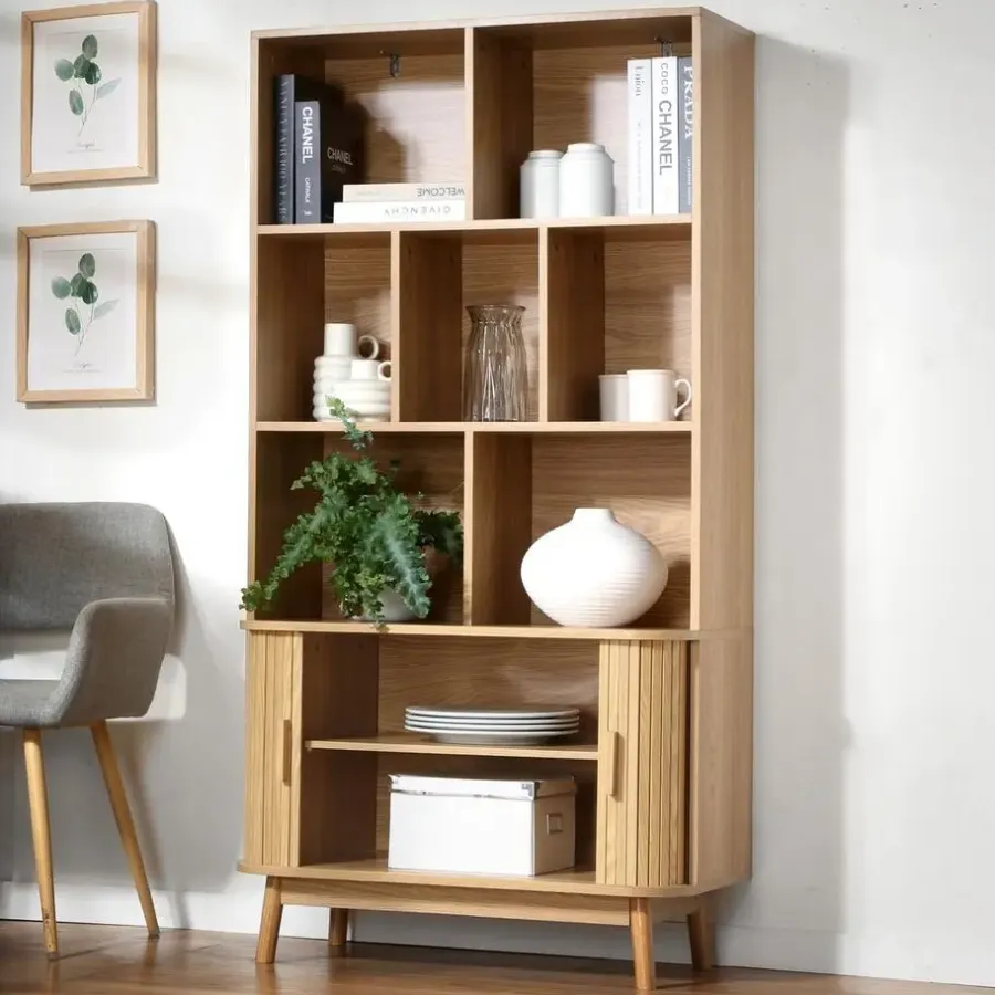 Calicosy - Boekenkast ERNEST - 157,5x80x40 cm