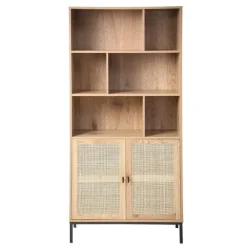 Boekenkasten|Boekenkasten-Calicosy - Boekenkast JAYA - 175x80x35 cm