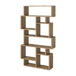 Boekenkasten|Boekenkasten-Calicosy - Boekenkast met vakken KARMATO - 25,5x96x168,5 cm