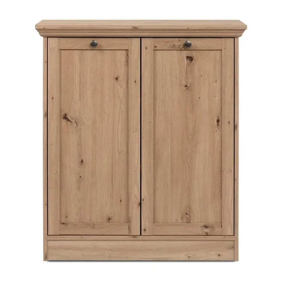 Dressoirs-Calicosy - Buffetkast met 2 deuren TIMBER - Eikenhout - 35x80x90 cm