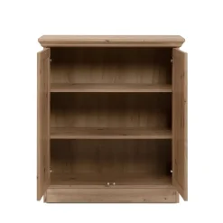 Dressoirs-Calicosy - Buffetkast met 2 deuren TIMBER - Eikenhout - 35x80x90 cm