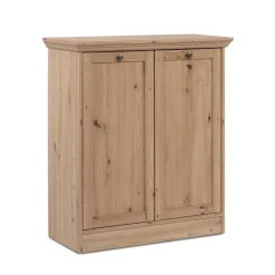 Dressoirs-Calicosy - Buffetkast met 2 deuren TIMBER - Eikenhout - 35x80x90 cm