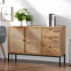 Calicosy - Dressoir JAYA - Licht hout - 80x120x40 cm