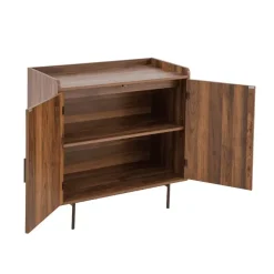 Dressoirs-Calicosy - Dressoir JETSON - Donker hout - 79x80x39,5 cm
