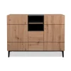 Dressoirs-Calicosy - Dressoir NOLA - Licht hout - 90x120x42 cm