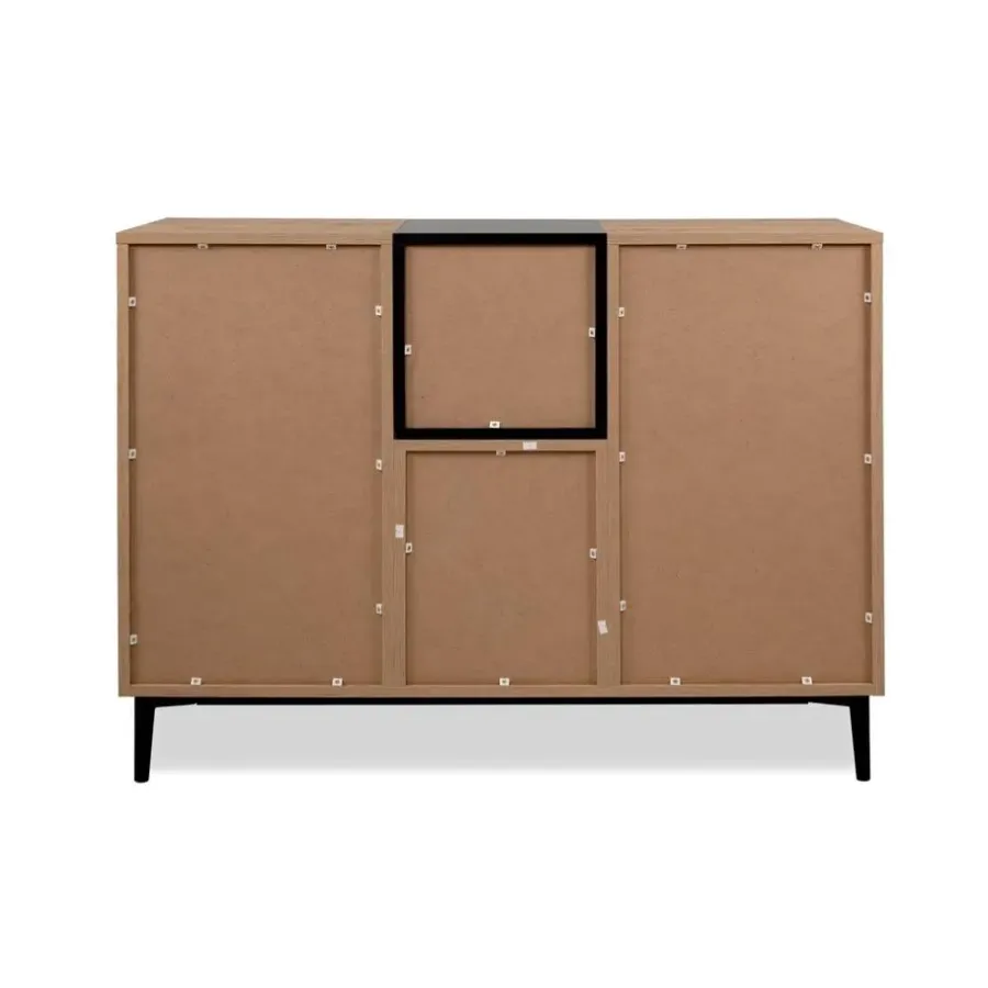 Dressoirs-Calicosy - Dressoir NOLA - Licht hout - 90x120x42 cm