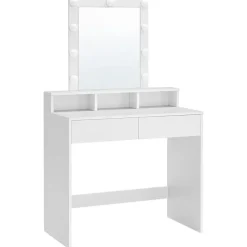 Kaptafels-Calicosy - Kaptafel - Wit - 145x80x40 cm