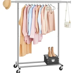 Kledingopbergers|Kledingrekken-Songmics CALICOSY - Kledingrek - - 160x92x45,5 cm