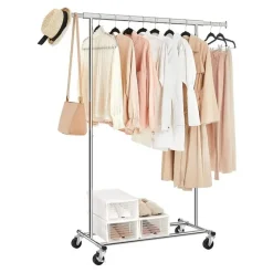 Kledingopbergers|Kledingrekken-Songmics CALICOSY - Kledingrek - - 160x92x45,5 cm