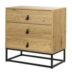 Ladekasten|Ladekasten-Calicosy - Ladekast JILL - Eik - 79.5x80x39 cm