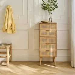 Calicosy - Ladekast MIYA - Licht hout - 100,50x36.5x42 cm
