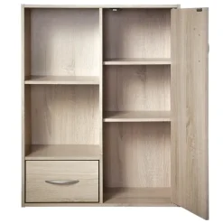Boekenkasten|Boekenkasten-Calicosy - Legplank - Licht hout - 80x61.5x29.5 cm