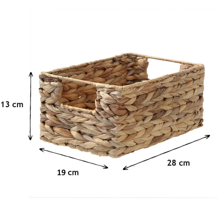 Opbergmanden-Calicosy - Mand - Beige - 13x28x19 cm
