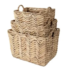 Opbergmanden-Calicosy - Mand - Licht hout - 32x46x33 cm