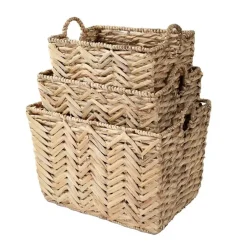 Opbergmanden-Calicosy - Mand - Licht hout - 40x52x38 cm