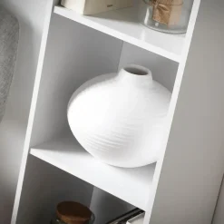 Boekenkasten|Boekenkasten-Calicosy - Meubel - Wit - 122.5x31.1x