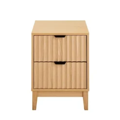 Calicosy - Nachtkastje BOLOGNE - Licht hout - 52x40x40 cm