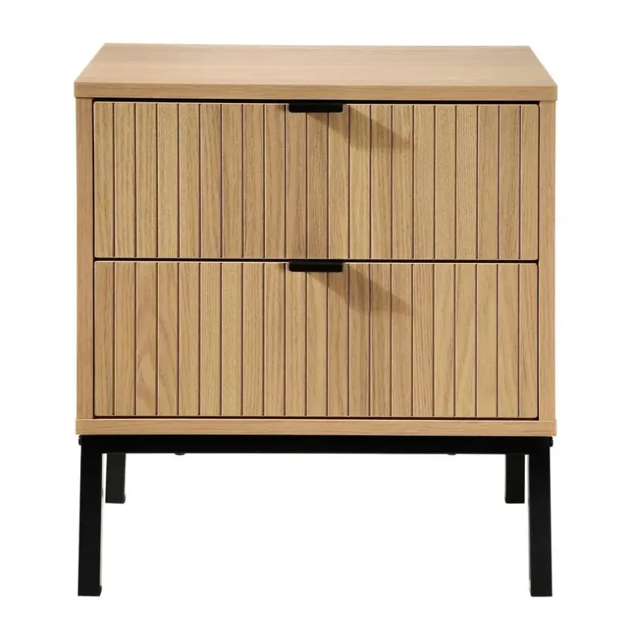 Calicosy - Nachtkastje TARA - Licht hout - 51x45x29 cm