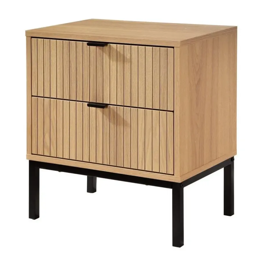 Calicosy - Nachtkastje TARA - Licht hout - 51x45x29 cm