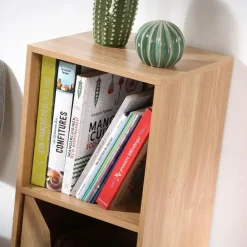 Boekenkasten|Boekenkasten-Calicosy - Opbergkast MODU - Hout - 90.8x30.7x29 cm