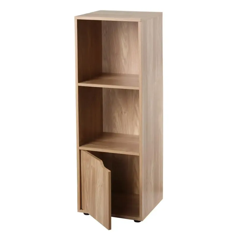 Boekenkasten|Boekenkasten-Calicosy - Opbergkast MODU - Hout - 90.8x30.7x29 cm