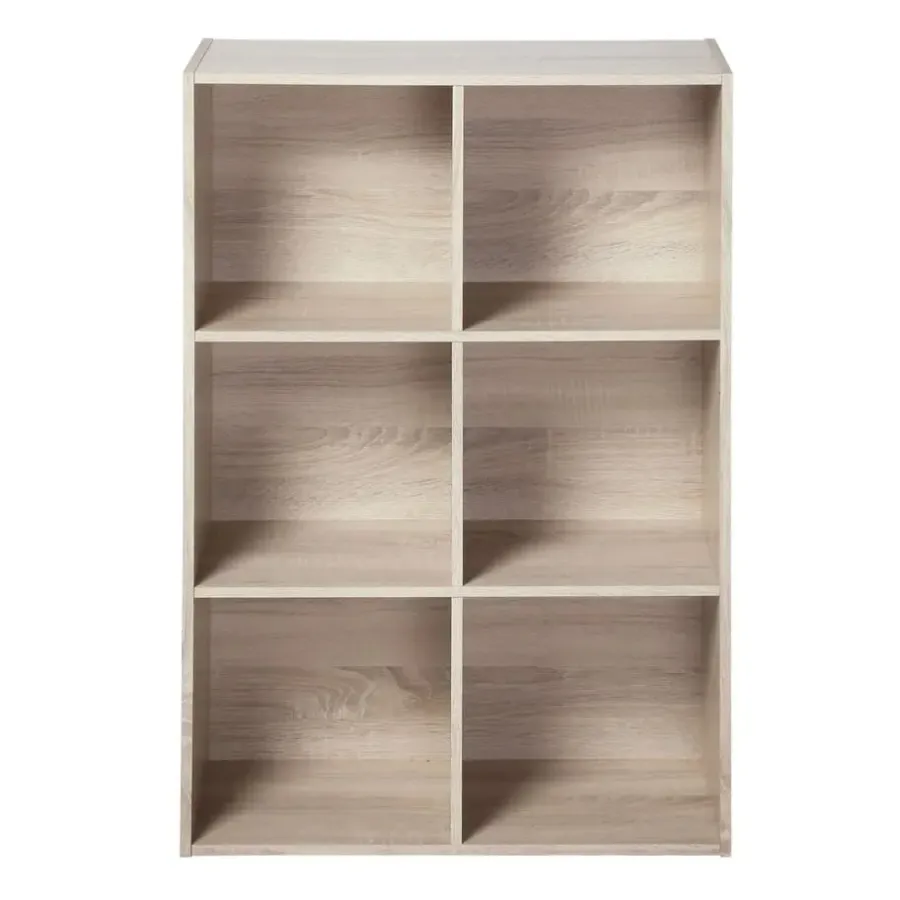 Boekenkasten|Boekenkasten-Calicosy - Opbergplank - Licht hout - 91.5x61.5x29.5 cm
