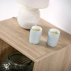Calicosy - Opbergplank - Licht hout - 92.5x31.7x29.5 cm