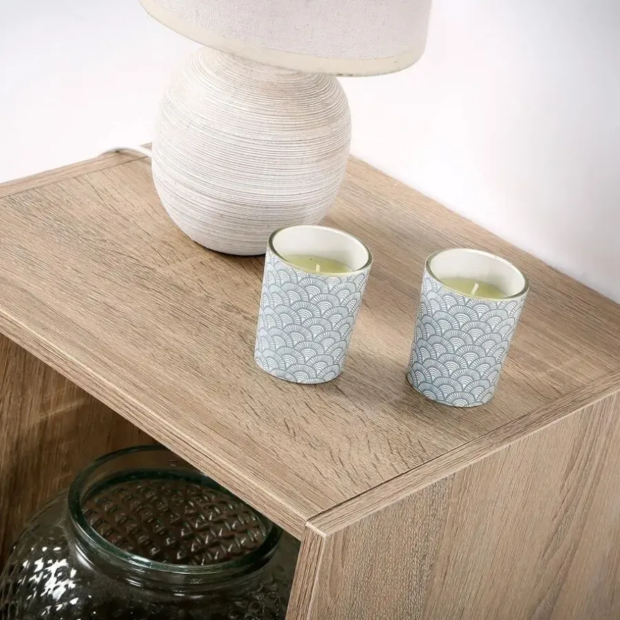 Calicosy - Opbergplank - Licht hout - 92.5x31.7x29.5 cm