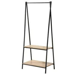 Kledingrekken|Kledingrekken-Calicosy - Rek - Zwart - 151x64.5x40 cm
