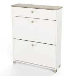 Calicosy - Schoenenkast IZZY - Wit - 104,3x80,8x24,4 cm