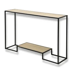 Sidetables-Calicosy - Sidetable - Eikenhouten decor - 80x120x