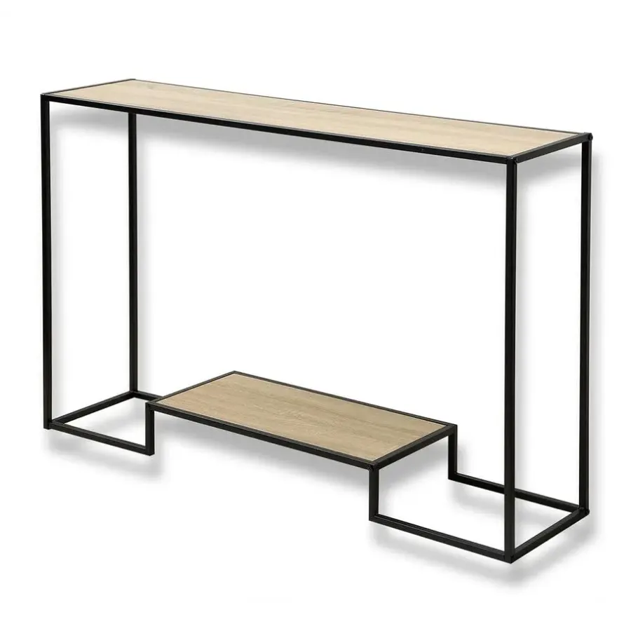 Sidetables-Calicosy - Sidetable - Eikenhouten decor - 80x120x