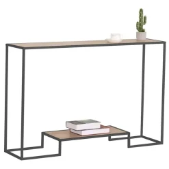 Sidetables-Calicosy - Sidetable - Eikenhouten decor - 80x120x